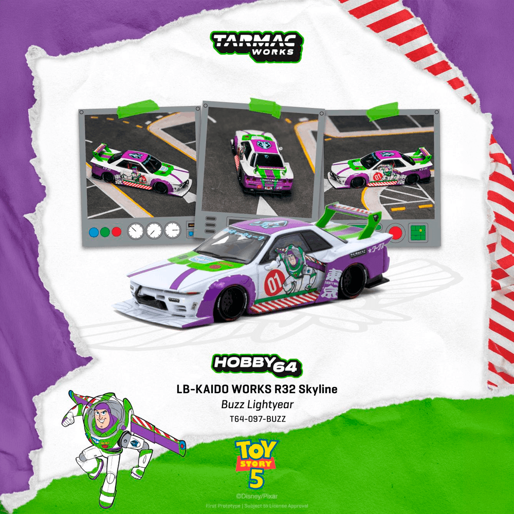 LB-KAIDO WORKS R32 Skyline Buzz Lightyear