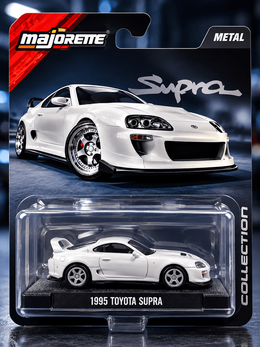 MAJORETTE – Toyota Supra 1995 – Escala 1:64