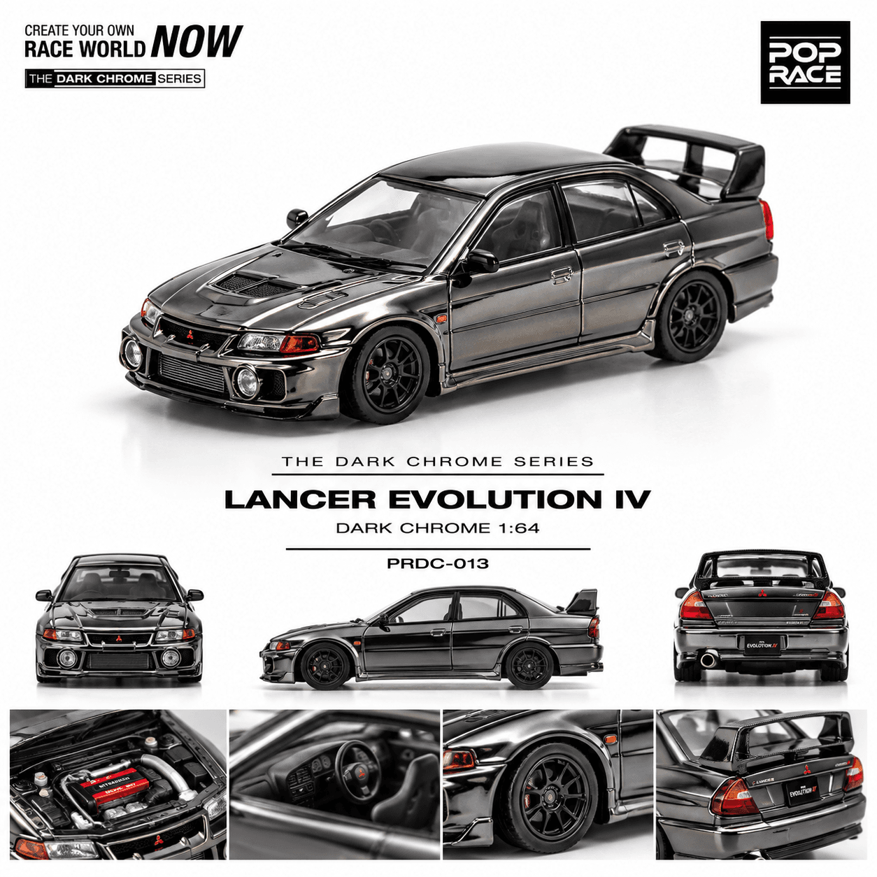 Mitsubishi Lancer Evolution IV – Dark Chrome Series