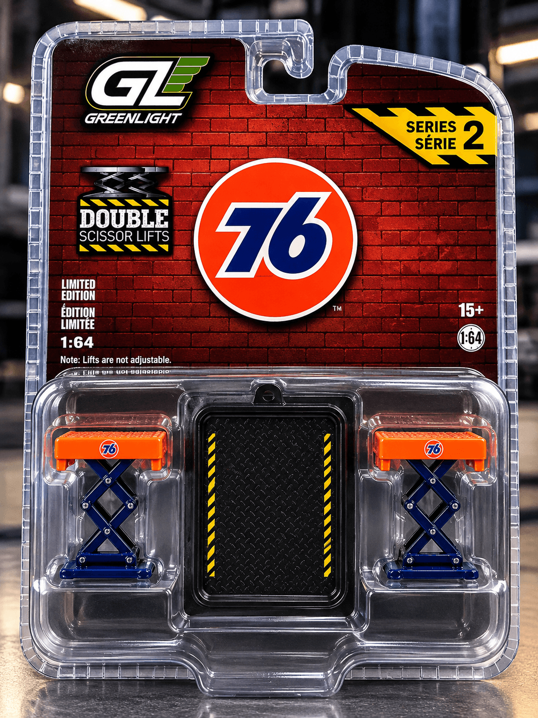 GREENLIGHT – Double Scissor Lifts 76 – Escala 1:64