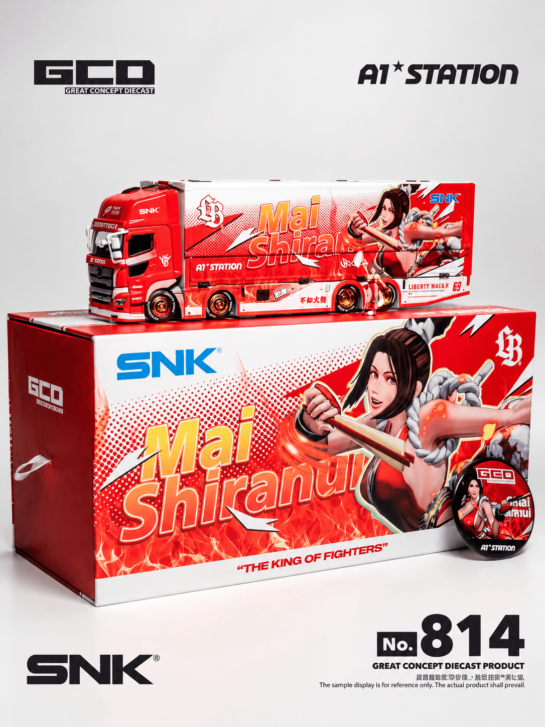 GCD 1:64 Hino 700 Mai Shiraniu SNK