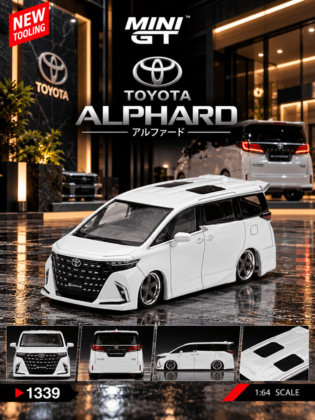 Toyota Alphard 40 KUHL White