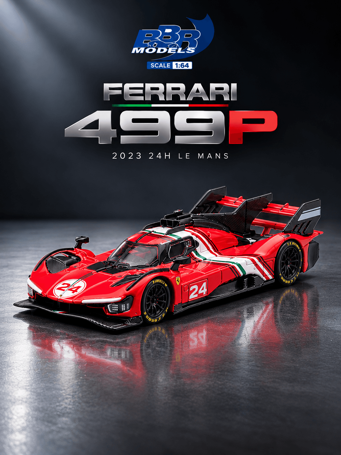 Ferrari 499P Modificata Rosso Corsa