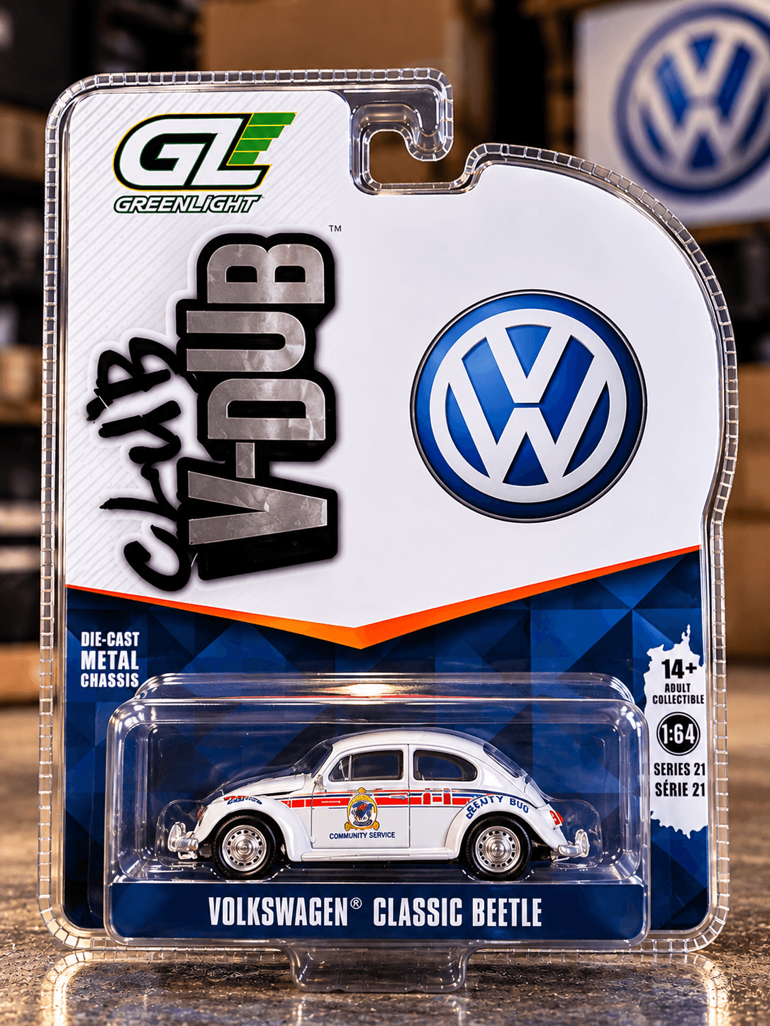 GREENLIGHT – VOLKSWAGEN CLASSIC BEETLE – ESCALA 1:64