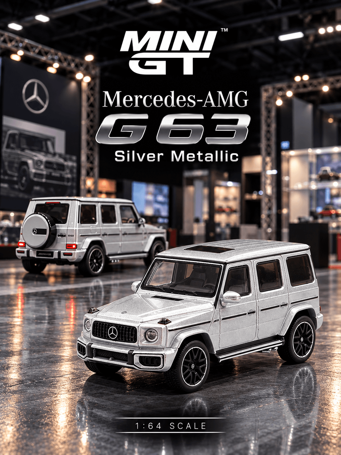 Mercedes-AMG G 63 Silver Metallic