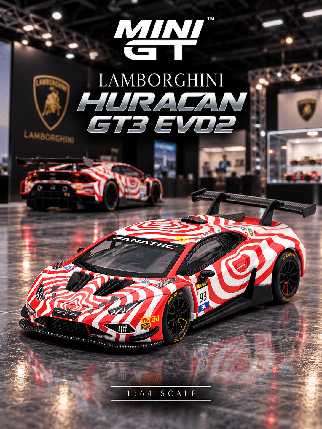 Lamborghini Huracan GT3 EVO2 #93 Wall Racing 2025 Bathurst 12 hrs