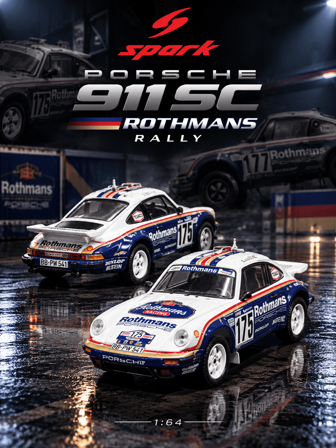 Porsche 953 No.175 Paris-Dakar