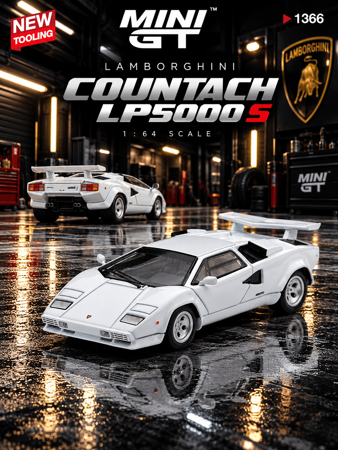 Lamborghini Countach LP500S White