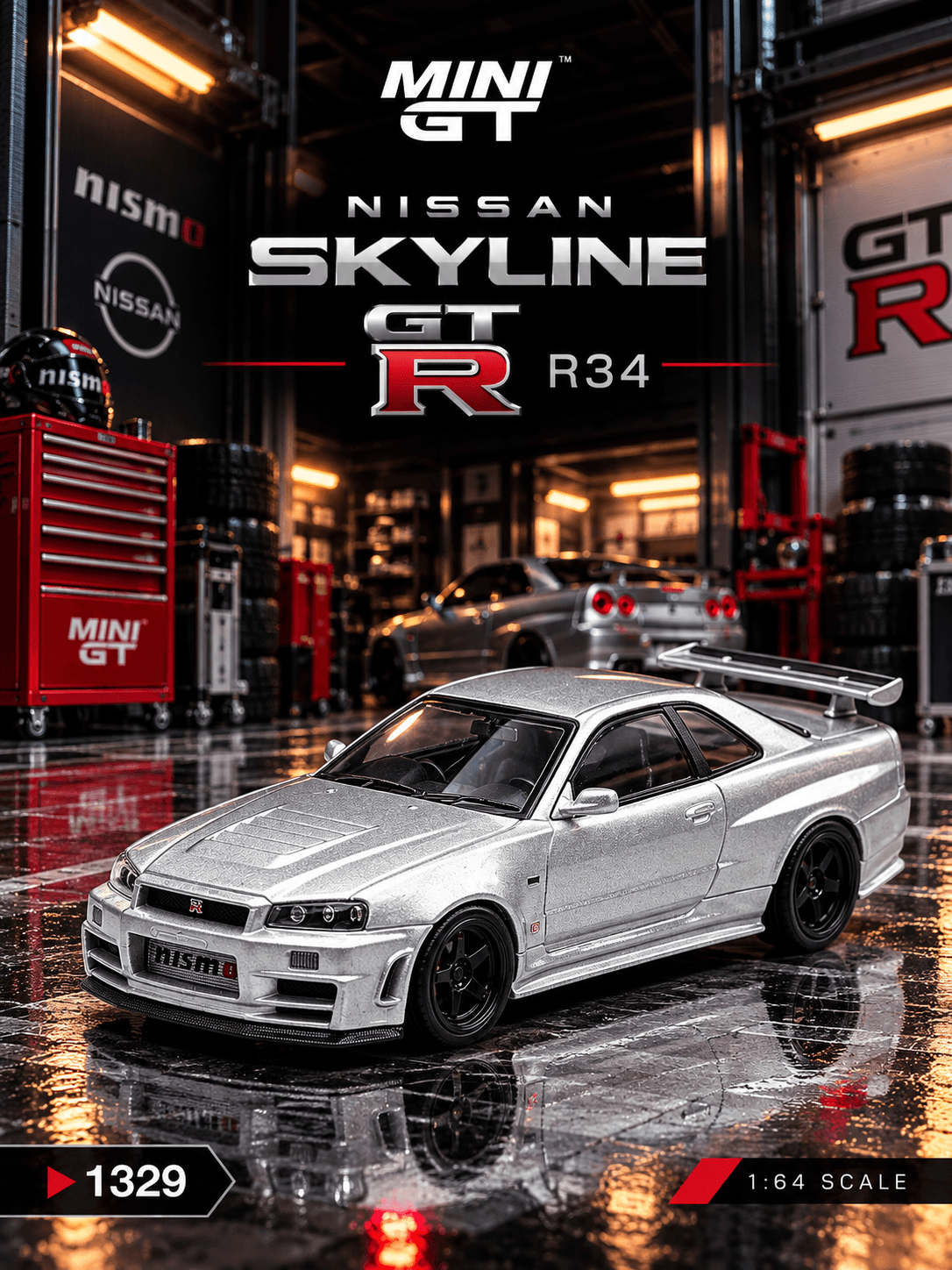 Nissan NISMO R34GT-R Z-tune Z-Tune Silver