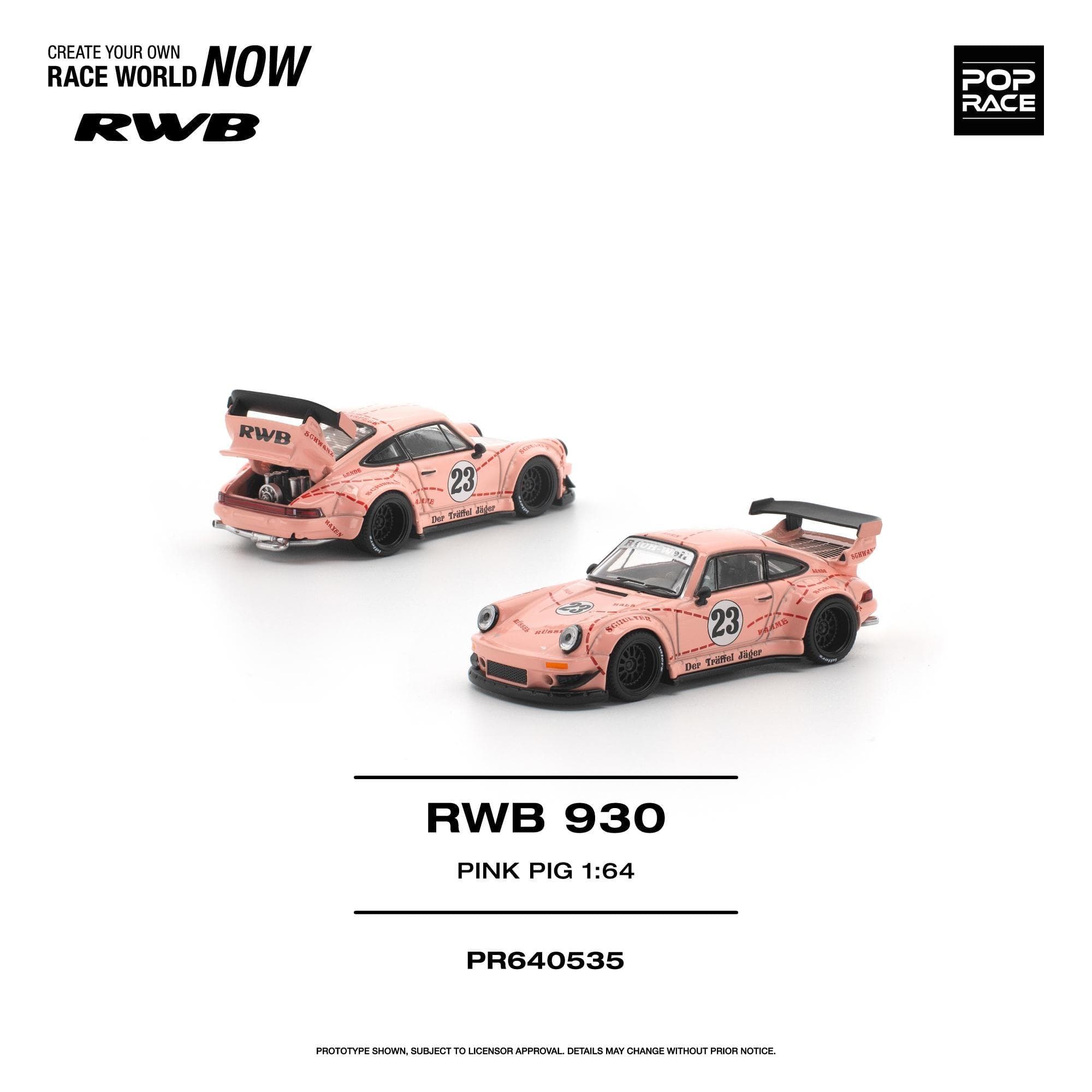 RWB 930 Pink Pig
