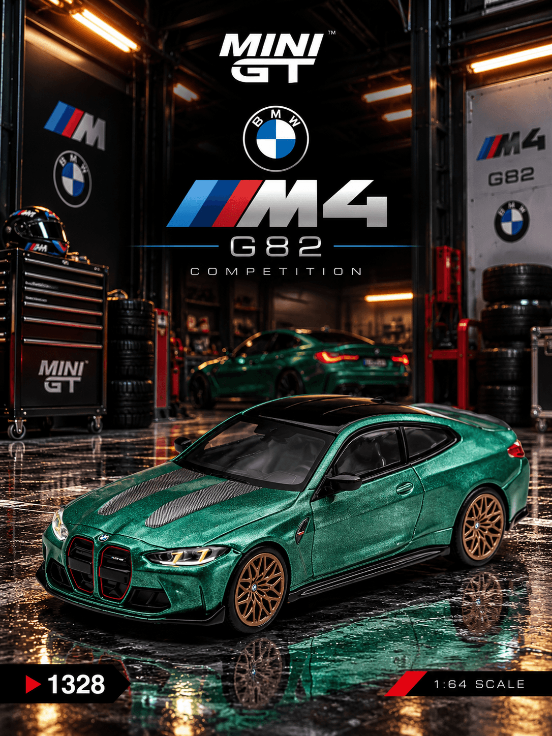 BMW M4 CS Frozen Isle of Man Green Metallic