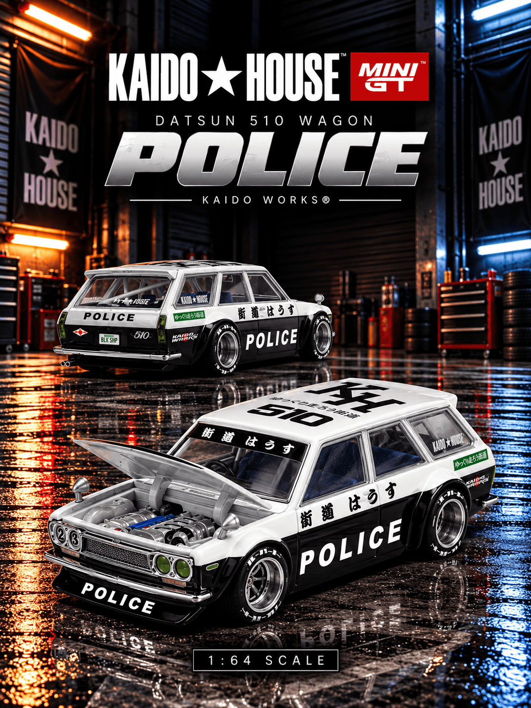Datsun KAIDO 510 Wagon Police