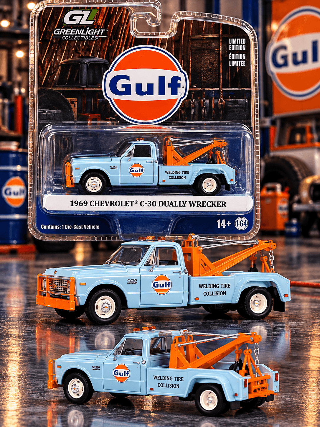 Chevrolet C-30 Dually Wrecker 1969 Gulf