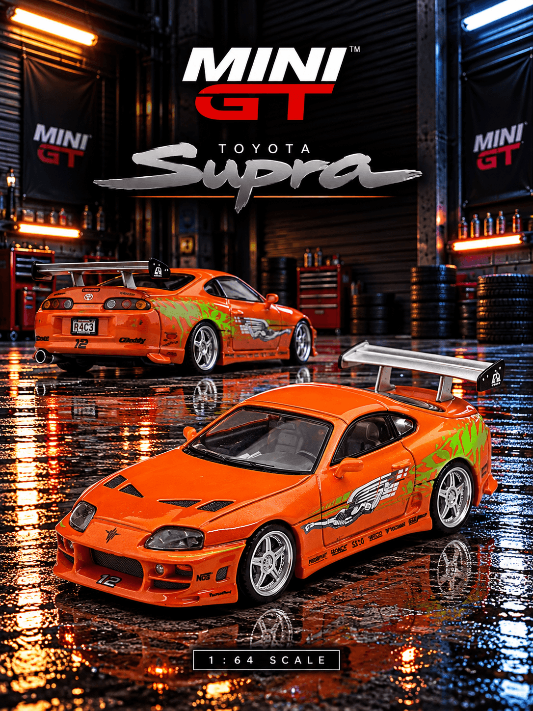 Toyota Supra BOMEX The Fast and the Furious Brian O'Conner
