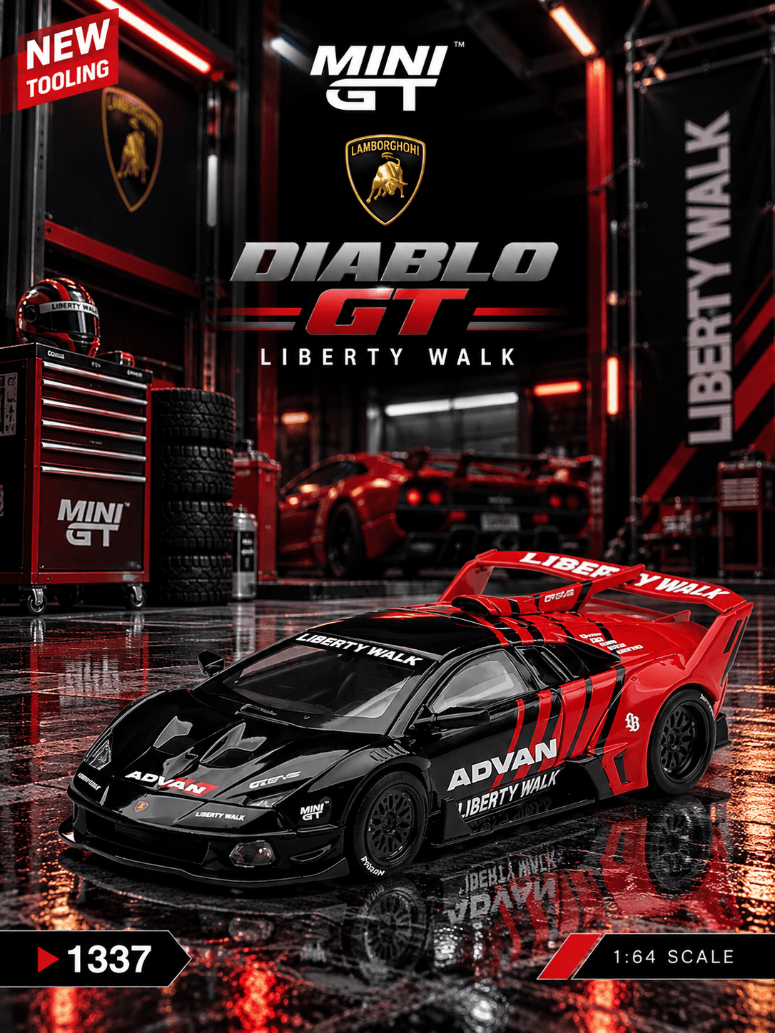 Lamborghini LB-Silhouette WORKS MURCIELAGO GT Evo Advan