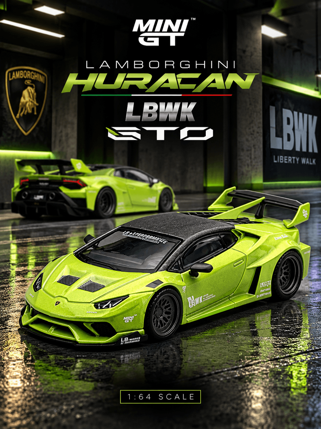 Lamborghini Huracán LB★WORKS Lime Metallic