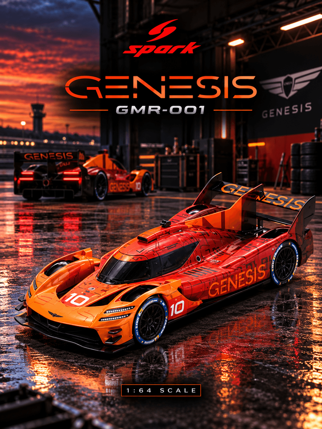 Genesis GMR-001 Concept 2025 1:64 Spark