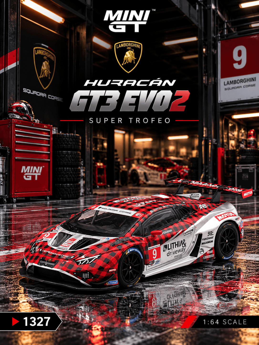 Lamborghini Huracan GT3 EVO2 #9 Pfaff Motorsports 2025 IMSA WeatherTech GTD Pro