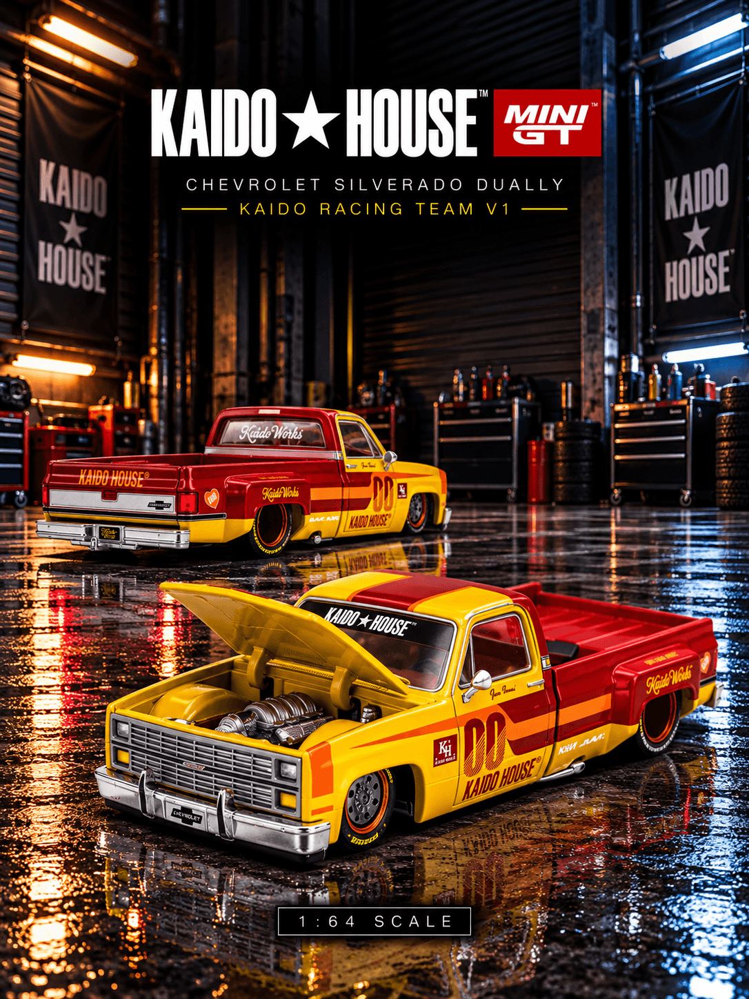 Chevrolet Silverado Dually Kaido Racing Team V1