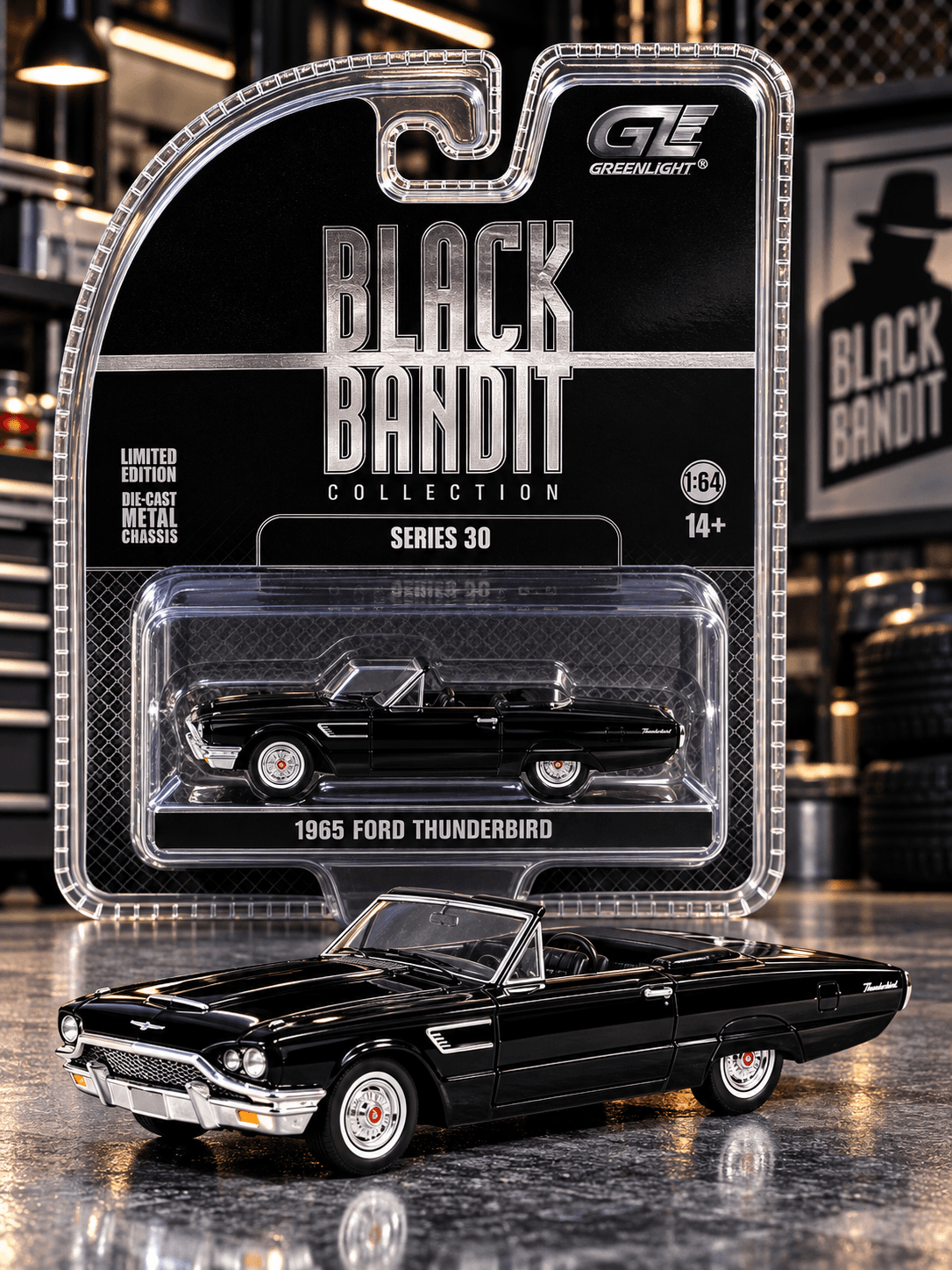 Ford Thunderbird 1965 Conversível Black Bandit