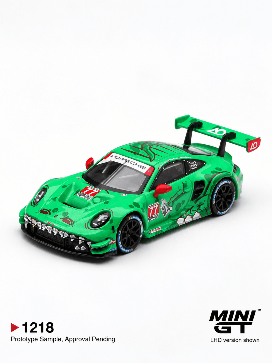 Porsche 911 GT3 R (992) #77 AO Racing 2025 IMSA Sebring 12 Hrs Class Winner