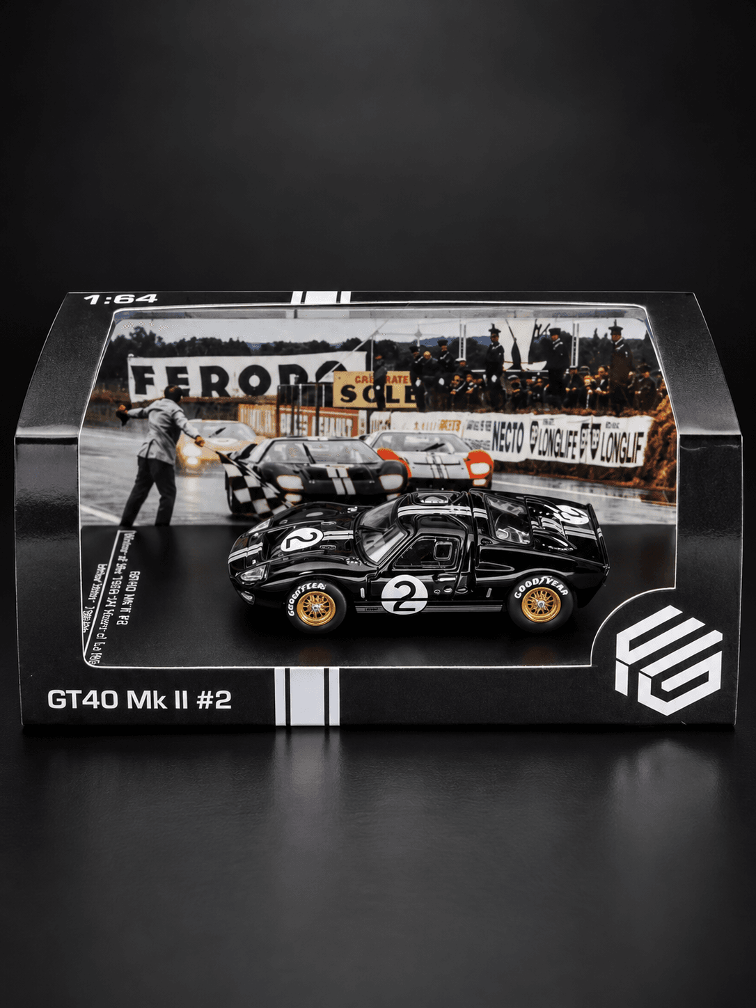 FORD GT40 MK II #2 – LE MANS 1966 – ESCALA 1:64