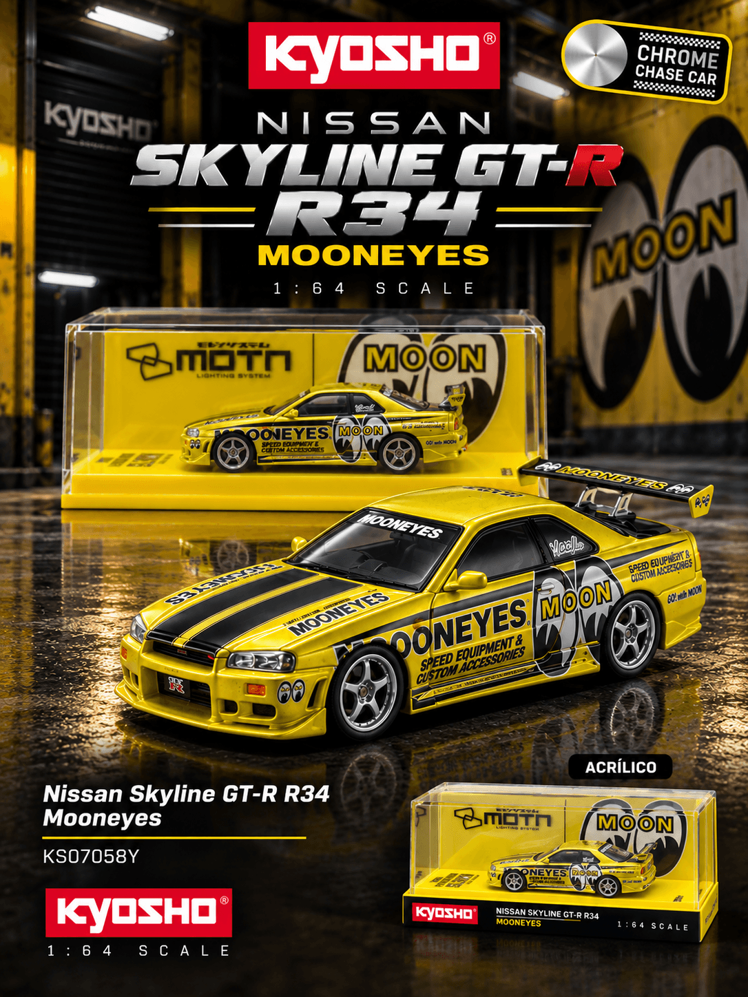 Nissan Skyline GT-R (R34) MOONEYES
