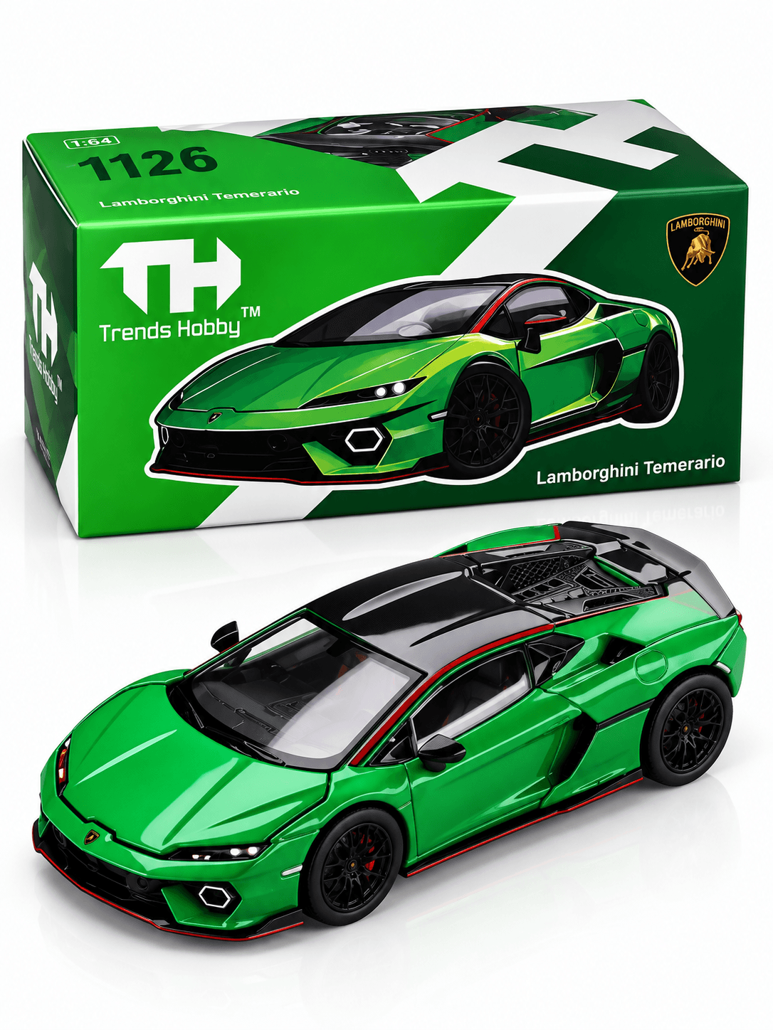 Trends Hobby – Lamborghini Temerario – Escala 1:64
