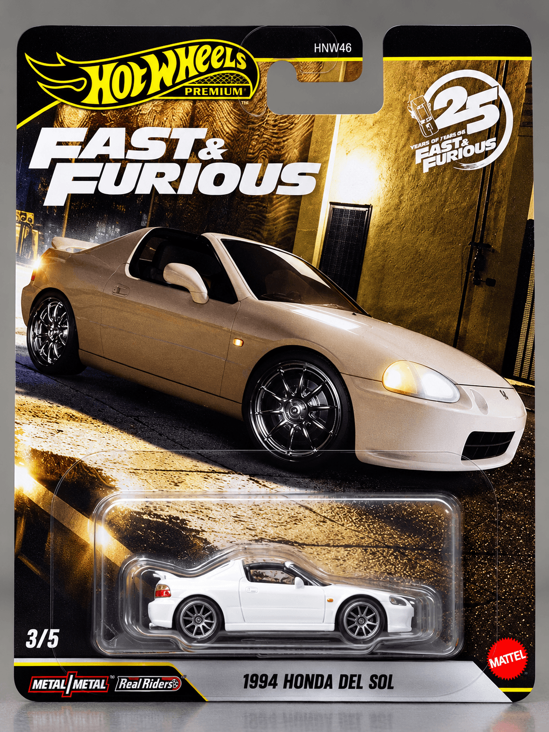 Hot Wheels Premium – Honda Del Sol 1994 – Escala 1:64