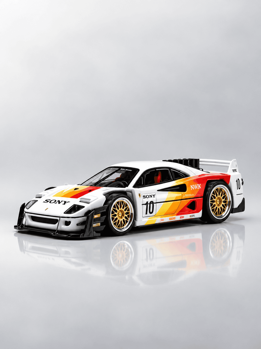 Ferrari F40 LM Sony #10 – Escala 1:64