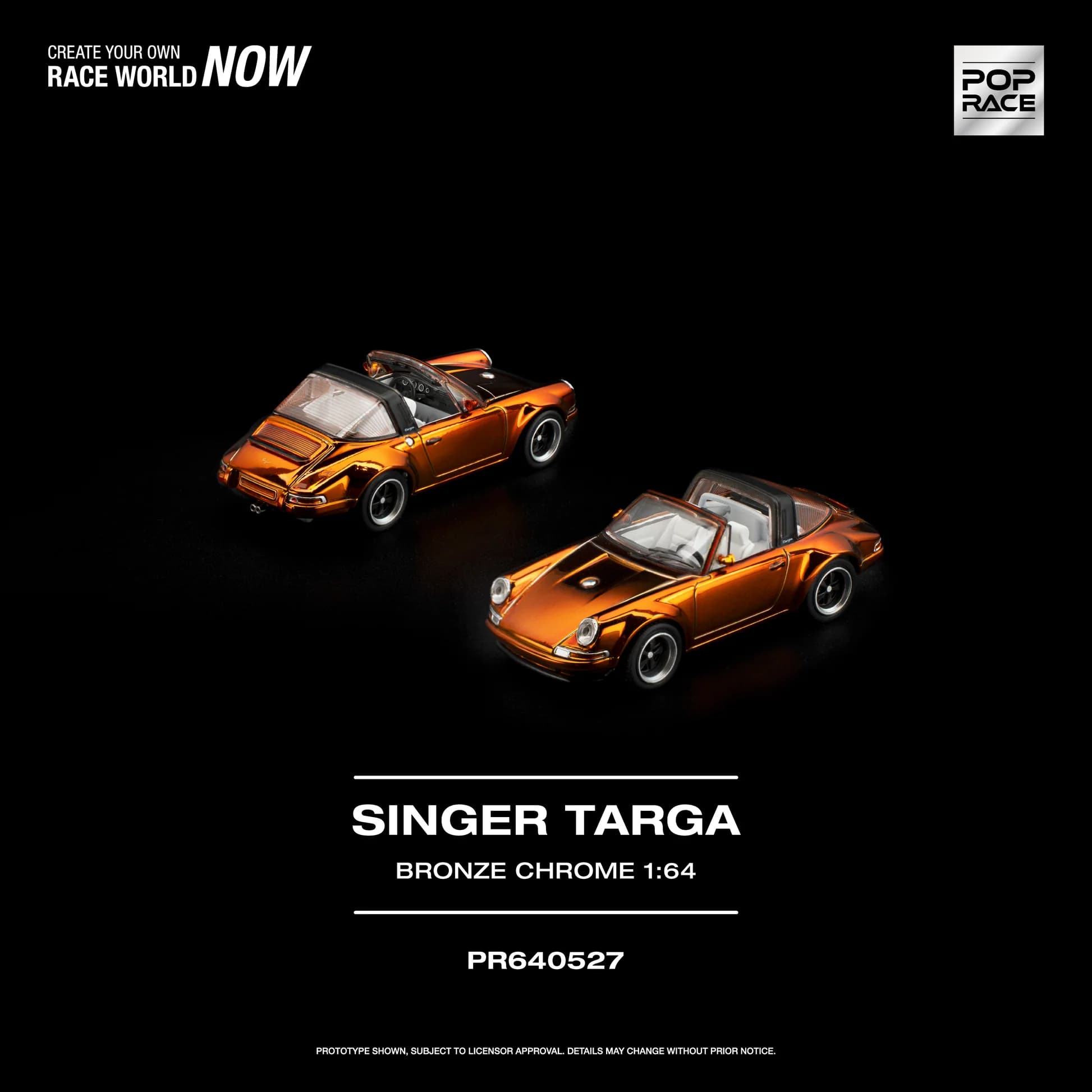 Singer Targa Bronze Chrome