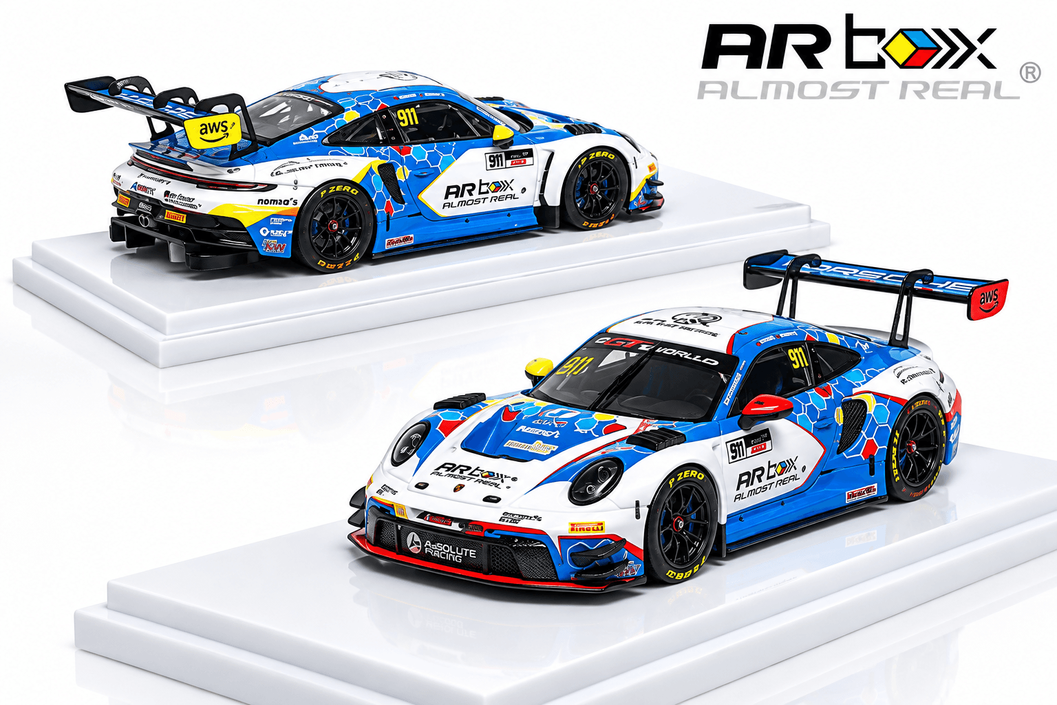 Porsche 911 GT3 R 2026 GT World Challenge Asia Sepang 1:64 ARbox
