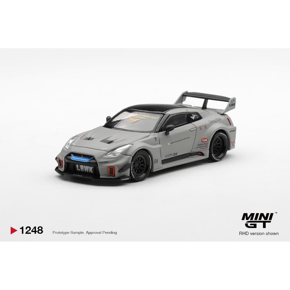 NISSAN LB-Silhouette WORKS GT 35GT-RR Ver.1 Matt Grey LHD