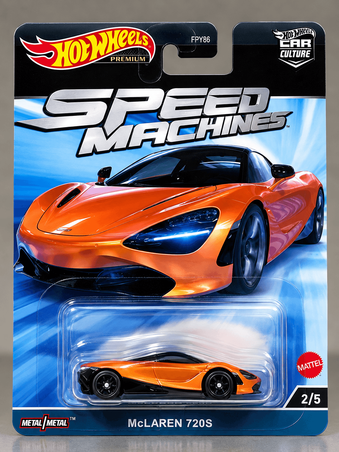 Hot Wheels Premium – McLaren 720S – Escala 1:64