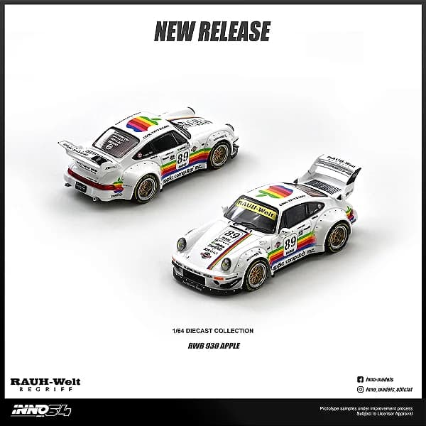 RWB 930 #89 Apple 1:64 INNO64