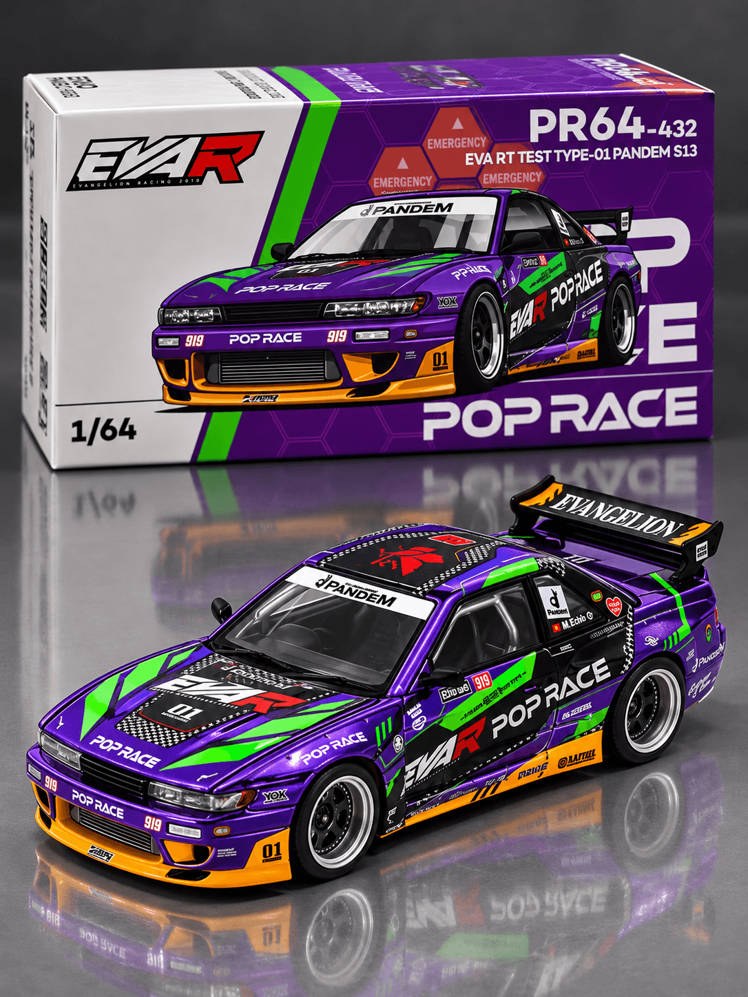 Nissan Silvia S13 Pandem Body Kit Eva Rt Test Type