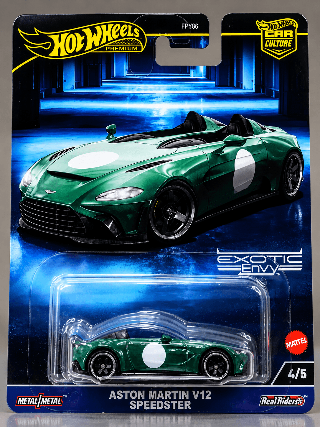 Hot Wheels Premium – Aston Martin V12 Speedster – Escala 1:64