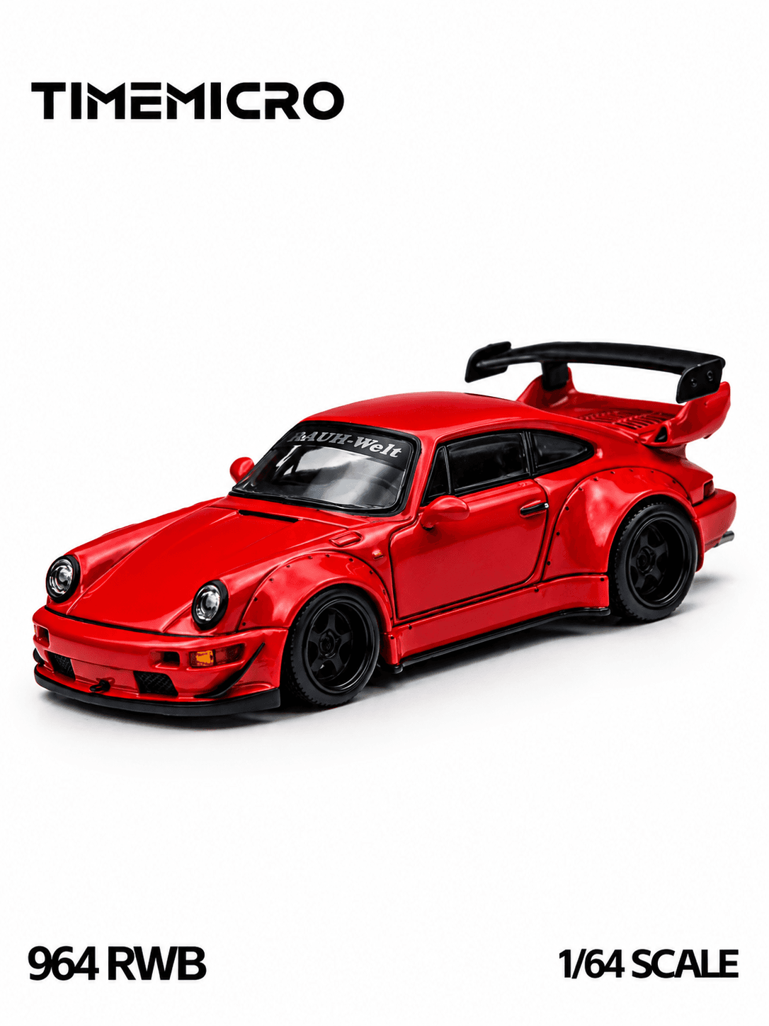RWB 964 1:64 TimeMicro Vermelho