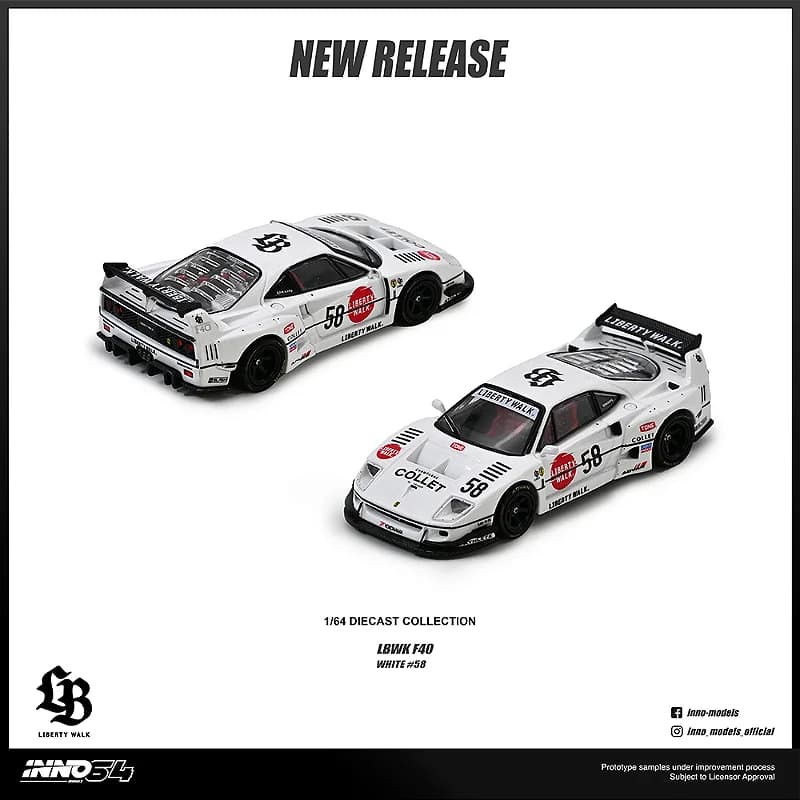 LBWK F40 COLLET 1:64 INNO64