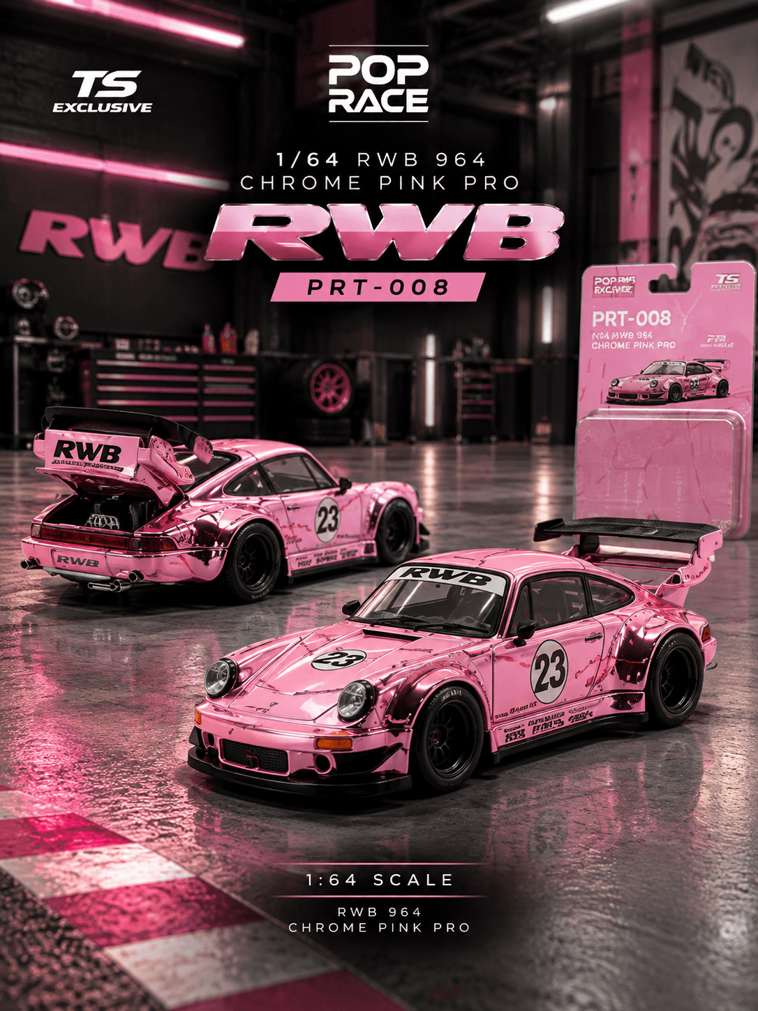 RWB 930 CHROME PINK PIG