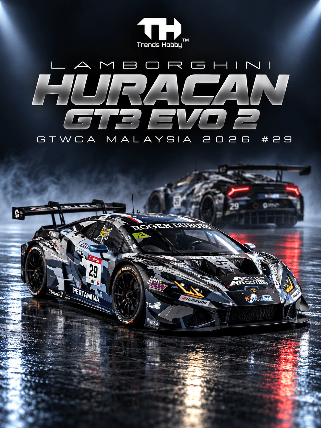 Lamborghini Huracan GT3 EVO2 DTM 2023