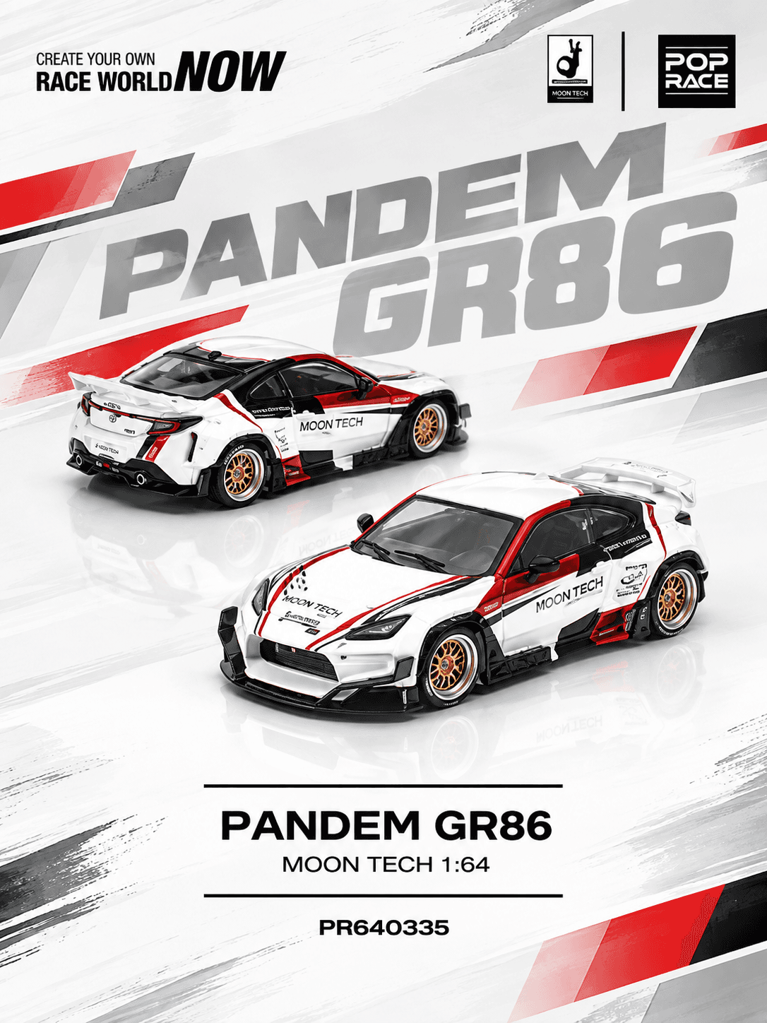 Pandem GR 86 MOONTECH 1:64